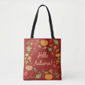 hallo herfst! tote bag (Voorkant)