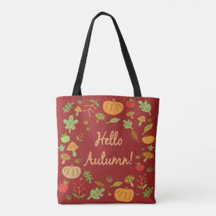 hallo herfst! tote bag