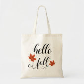 hallo Herfst Tote Bag (Voorkant)