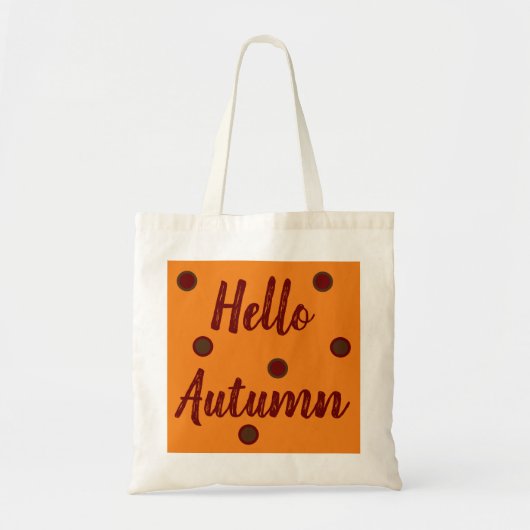 Hallo Herfst Tote Bag (Voorkant)