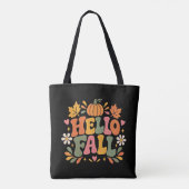Hallo Herfst Tote Bag (Achterkant)