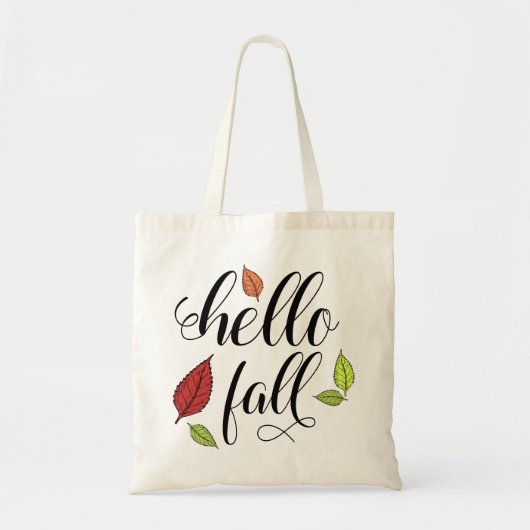 Hallo Herfst Tote Bag (Voorkant)