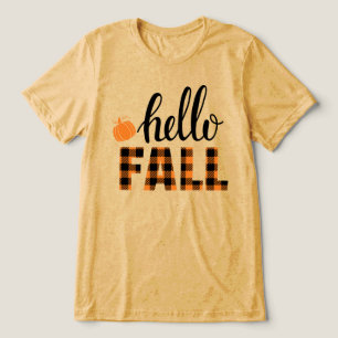 hallo Herfst Tri-Blend Shirt