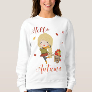 Hallo herfst trui voor meisjes en vrouwen