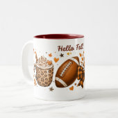 Hallo Herfst Twee-Tons Mok (Voorkant links)