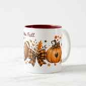 Hallo Herfst Twee-Tons Mok (Voorkant rechts)