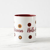 Hallo Herfst Tweekleurige Koffiemok (Center)