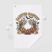 Hallo Herfst Vibes Pompoen Golfhanddoek (Insitu)