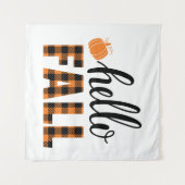 hallo Herfst Wandkleed (Voorkant (horizontaal))