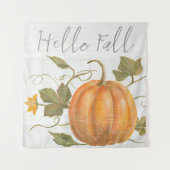 hallo Herfst Wandkleed (Voorkant (horizontaal))