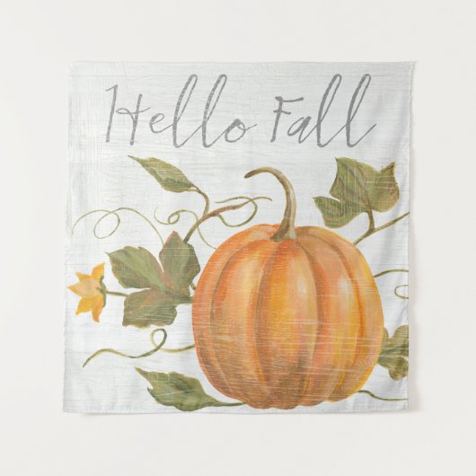 hallo Herfst Wandkleed (Voorkant (horizontaal))