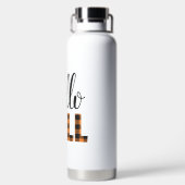 hallo Herfst Waterfles (Achterkant)