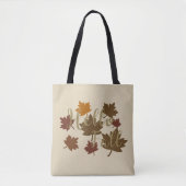 Hallo Herfst waterverf Herfst vertrekt in oktober Tote Bag (Voorkant)