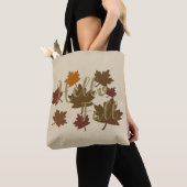 Hallo Herfst waterverf Herfst vertrekt in oktober Tote Bag (Dichtbij)