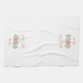 Hallo Herfst Waterverf Pompoenen Herfst Theedoek (Horizontaal)