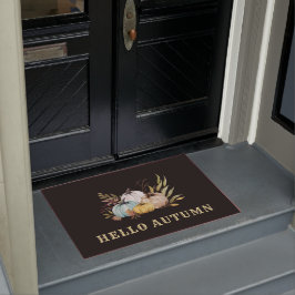 hallo Herfst Waterverf Pumpkins Deurmat