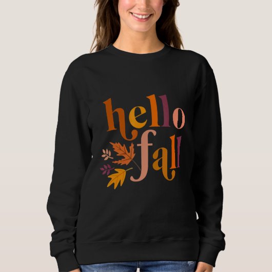hallo Herfst Welkomstherfst Trui (Voorkant)