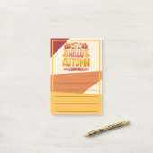 hallo herfstnota's post-it® notes (Op bureau)