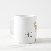 Hallo Herten Koffiemok (Voorkant links)
