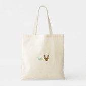 Hallo Herten Tote Bag (Achterkant)