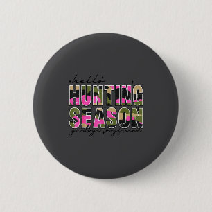 Hallo Hertenseizoen Vaarwel Vriendje Camo Vlag Jac Ronde Button 5,7 Cm
