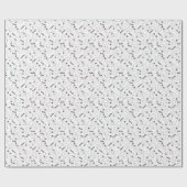 Hallo, Het is Bunny Time met Loppy Tokki's Duo Lin Cadeaupapier (Vlak)