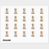 hallo / Hi Labrador Retriever Puppy Dog Stickers (Vel)
