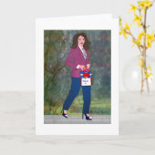 Hallo-Hi LeeMarie's Creatief Ontwerp Kaart (Gele Bloem)