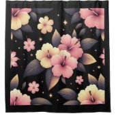 Hallo Hibiscus Douchegordijn (Voorkant)