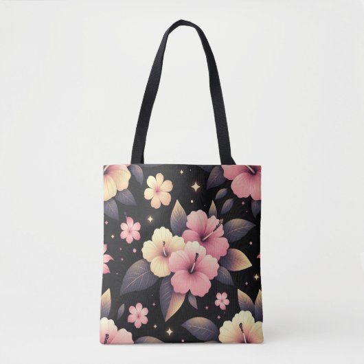 Hallo Hibiscus Tote Bag (Voorkant)