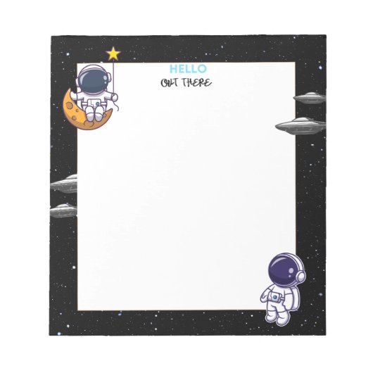 HALLO HIER NOTITIEBLOK (Voorkant)