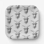 Hallo Hipster Goa Papieren Bordje (Voorkant)