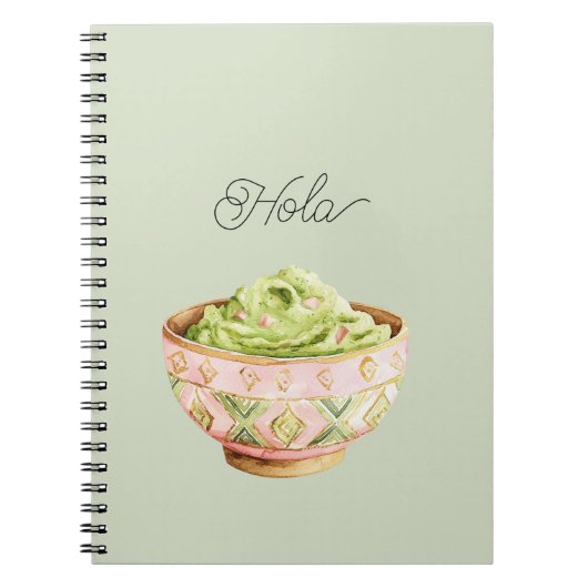 Hallo (hola) Guacamole Notitieboek (Voorkant)