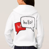 Hallo Hoodie (Achterkant)