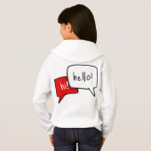 Hallo Hoodie (Achterkant volledig)