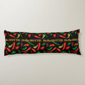 Hallo HOTTIE pittige hete pepers Lichaamskussen (Achterkant)