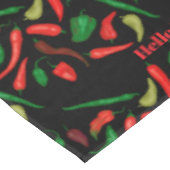 Hallo HOTTIE Spicy RED Pepper Tafelkleed (Gekanteld)