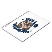 hallo huidshond notitieboek (Linkerzijde)