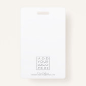 hallo ID-identificatie Reizigersbadpas Badge (Achterkant)