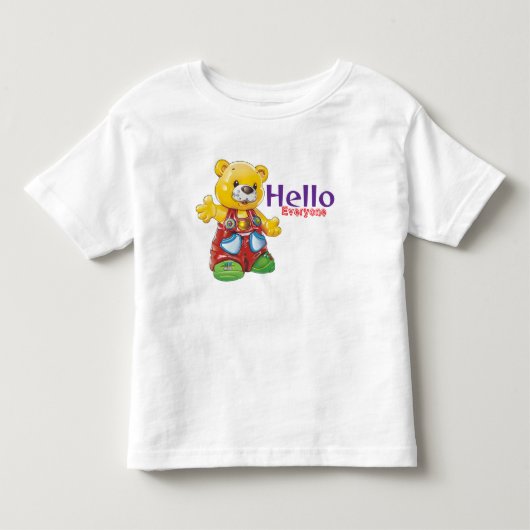 Hallo Iedereen Kinder Shirts (Voorkant)