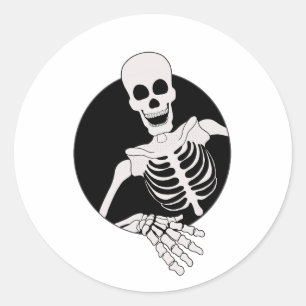 hallo iedereen ronde sticker