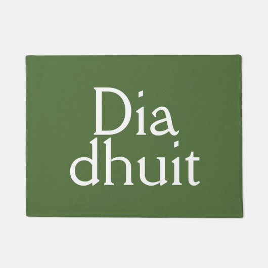 Hallo Iers Deurmat (Voorkant)