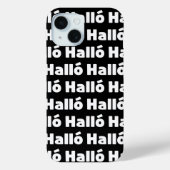 Hallo IJslandse Halló Case-Mate iPhone Case (Achterkant)