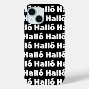 Hallo IJslandse Halló iPhone 15 Case