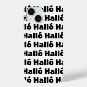 Hallo IJslandse Halló iPhone 15 Case