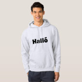 Hallo IJslandse Halló Hoodie (Voorkant volledig)