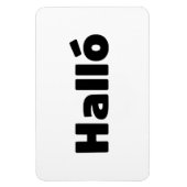 Hallo IJslandse Halló Magneet (Verticaal)