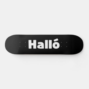 Hallo IJslandse Halló Persoonlijk Skateboard