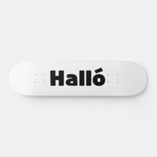 Hallo IJslandse Halló Persoonlijk Skateboard