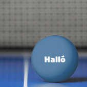 Hallo IJslandse Halló Pingpongbal (Net)